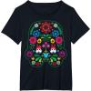 imageStar Wars Easter Storm Trooper Floral Helmet Fill TShirtBlack