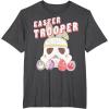 imageStar Wars Easter Storm Trooper With Logo Eggs TShirtDark Heather Grey