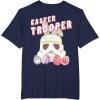 imageStar Wars Easter Storm Trooper With Logo Eggs TShirtNavy Blue
