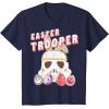 imageStar Wars Easter Storm Trooper With Logo Eggs TShirtNavy Blue