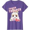 imageStar Wars Easter Storm Trooper With Logo Eggs TShirtPurple Heather