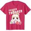 imageStar Wars Easter Storm Trooper With Logo Eggs TShirtRed Heather
