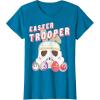 imageStar Wars Easter Storm Trooper With Logo Eggs TShirtSapphire Blue