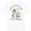 imageStar Wars Easter Your Lack Of Eggs Is Disturbing Text TShirtWhite