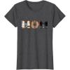 imageStar Wars Luke Yoda Darth Vader Mom Mothers Day Birthday TShirtDark Heather Grey