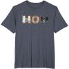 imageStar Wars Luke Yoda Darth Vader Mom Mothers Day Birthday TShirtHeather Blue