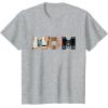 imageStar Wars Luke Yoda Darth Vader Mom Mothers Day Birthday TShirtHeather Grey