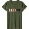 imageStar Wars Luke Yoda Darth Vader Mom Mothers Day Birthday TShirtOlive Green