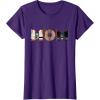 imageStar Wars Luke Yoda Darth Vader Mom Mothers Day Birthday TShirtPurple