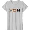 imageStar Wars Luke Yoda Darth Vader Mom Mothers Day Birthday TShirtSilver Grey