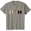 imageStar Wars Luke Yoda Darth Vader Mom Mothers Day Birthday TShirtSlate Grey