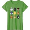 imageStar Wars Original Trilogy Classic Characters Easter Eggs TShirtGrass Green