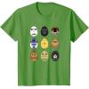 imageStar Wars Original Trilogy Classic Characters Easter Eggs TShirtGrass Green