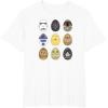 imageStar Wars Original Trilogy Classic Characters Easter Eggs TShirtWhite