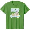 imageStar Wars The Mandalorian And Grogu Easter Egg Hunting TShirtGrass Green