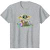 imageStar Wars The Mandalorian Easter Grogu Egg Hunt Winner TShirtHeather Grey