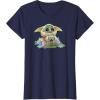 imageStar Wars The Mandalorian Easter Grogu Egg Hunt Winner TShirtNavy Blue