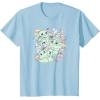 imageStar Wars The Mandalorian Easter Grogu Spring Chibi Cute TShirtBaby Blue
