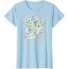 imageStar Wars The Mandalorian Easter Grogu Spring Chibi Cute TShirtBaby Blue