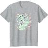 imageStar Wars The Mandalorian Easter Grogu Spring Chibi Cute TShirtHeather Grey