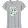 imageStar Wars The Mandalorian Easter Grogu Spring Chibi Cute TShirtHeather Grey