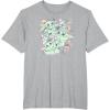 imageStar Wars The Mandalorian Easter Grogu Spring Chibi Cute TShirtHeather Grey