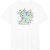 imageStar Wars The Mandalorian Easter Grogu Spring Chibi Cute TShirtWhite