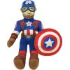 imageStar Wars Young Jedi Adventures Nubs Plush Pillow Buddy  Super Soft Character Pillow  Polyester Microfiber 15 InchesBlue  Captain America