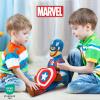 imageStar Wars Young Jedi Adventures Nubs Plush Pillow Buddy  Super Soft Character Pillow  Polyester Microfiber 15 InchesBlue  Captain America