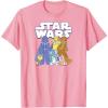 imageStar Wars  Easter Logo TShirtPink
