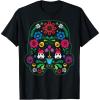 imageStar Wars Easter Storm Trooper Floral Helmet Fill TShirtBlack