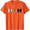 imageStar Wars Luke Yoda Darth Vader Mom Mothers Day Birthday TShirtOrange