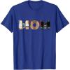 imageStar Wars Luke Yoda Darth Vader Mom Mothers Day Birthday TShirtRoyal Blue