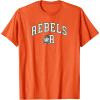 imageStar Wars R2D2 Rebels Letter R Collegiate Sports Team TShirtOrange