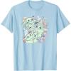 imageStar Wars The Mandalorian Easter Grogu Spring Chibi Cute TShirtBaby Blue