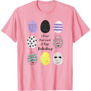 imageStar Wars Easter Darth Vader ampamp Stormtroopers Disturbing Eggs TShirtPink