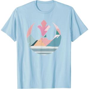 imageStar Wars Easter Rebel Alliance Pastel Geometric Fill V1 TShirtBaby Blue