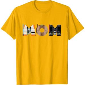 imageStar Wars Luke Yoda Darth Vader Mom Mothers Day Birthday TShirtGolden Yellow