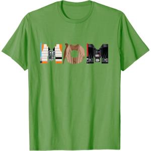 imageStar Wars Luke Yoda Darth Vader Mom Mothers Day Birthday TShirtGrass Green