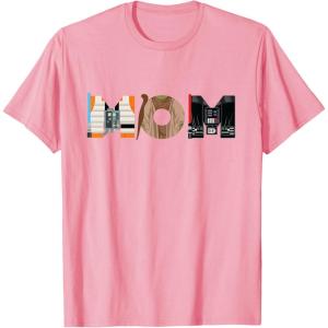 imageStar Wars Luke Yoda Darth Vader Mom Mothers Day Birthday TShirtPink