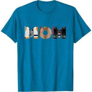 imageStar Wars Luke Yoda Darth Vader Mom Mothers Day Birthday TShirtSapphire Blue