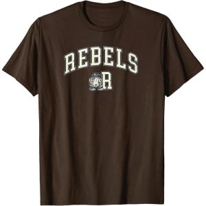 imageStar Wars R2D2 Rebels Letter R Collegiate Sports Team TShirtBrown