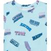 imageAmazon Essentials Girls and Toddlers ShortSleeve Tunic TShirts Pack of 33pack Marvel Heroes