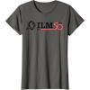 imageILM 50th Anniversary Industrial Light ampamp Magic Logo TShirtAsphalt Grey