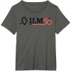 imageILM 50th Anniversary Industrial Light ampamp Magic Logo TShirtAsphalt Grey