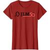 imageILM 50th Anniversary Industrial Light ampamp Magic Logo TShirtCranberry Red