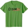 imageILM 50th Anniversary Industrial Light ampamp Magic Logo TShirtGrass Green