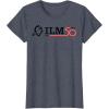 imageILM 50th Anniversary Industrial Light ampamp Magic Logo TShirtHeather Blue