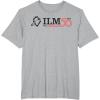 imageILM 50th Anniversary Industrial Light ampamp Magic Logo TShirtHeather Grey