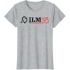 imageILM 50th Anniversary Industrial Light ampamp Magic Logo TShirtHeather Grey